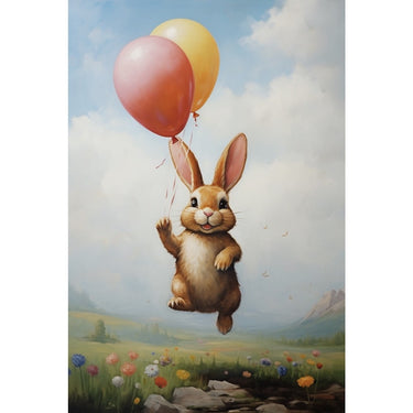 Large Rabbit Painting